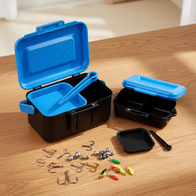 Fishing Hook Box - صندوق معدات صيد محمول للخصر، حافظة
