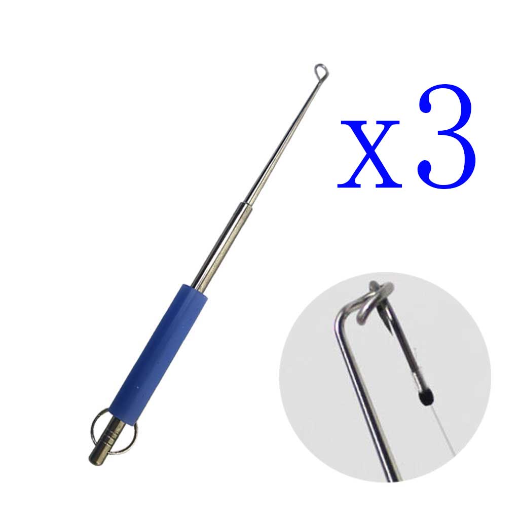 Fishing Hook Sharpener - 3 عبوات من خطاف الصيد المصنوع