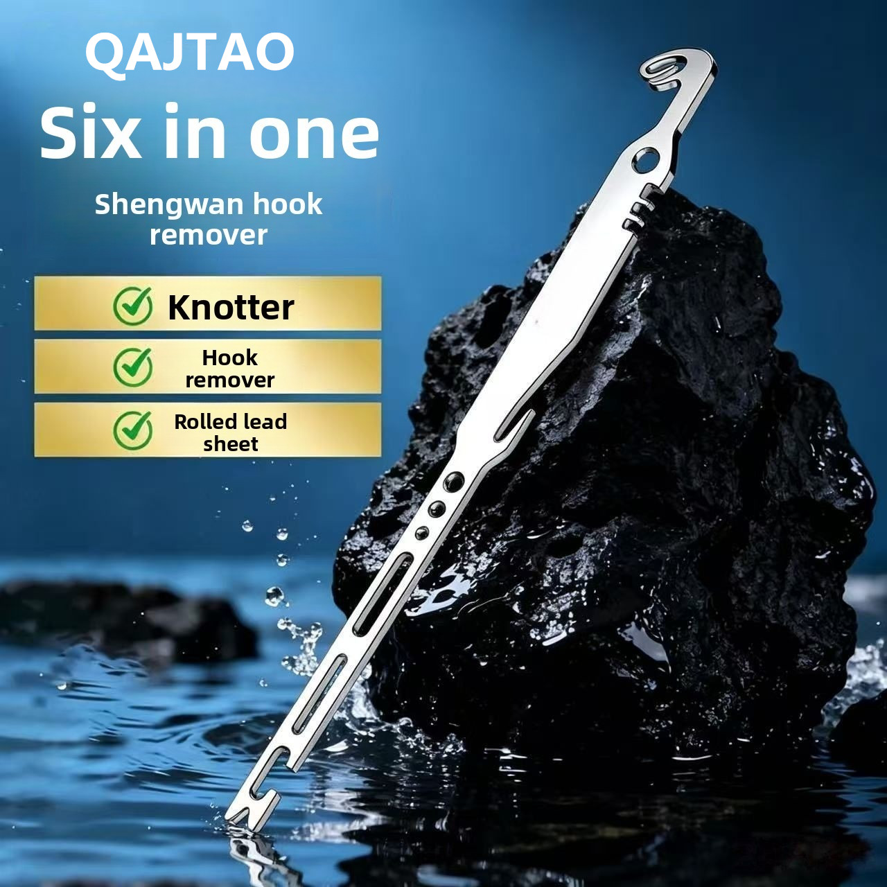 Fishing Hook Remover - QAJTAO 4 قطع أداة إزالة خطاف