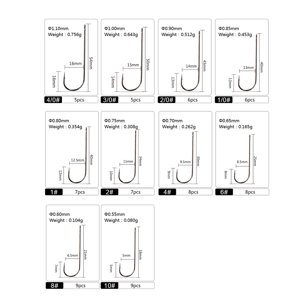 FTK 5-9 قطعة خطاف صيد ABERDEEN - مراجعة Fishing Hook Barbless وسعره
