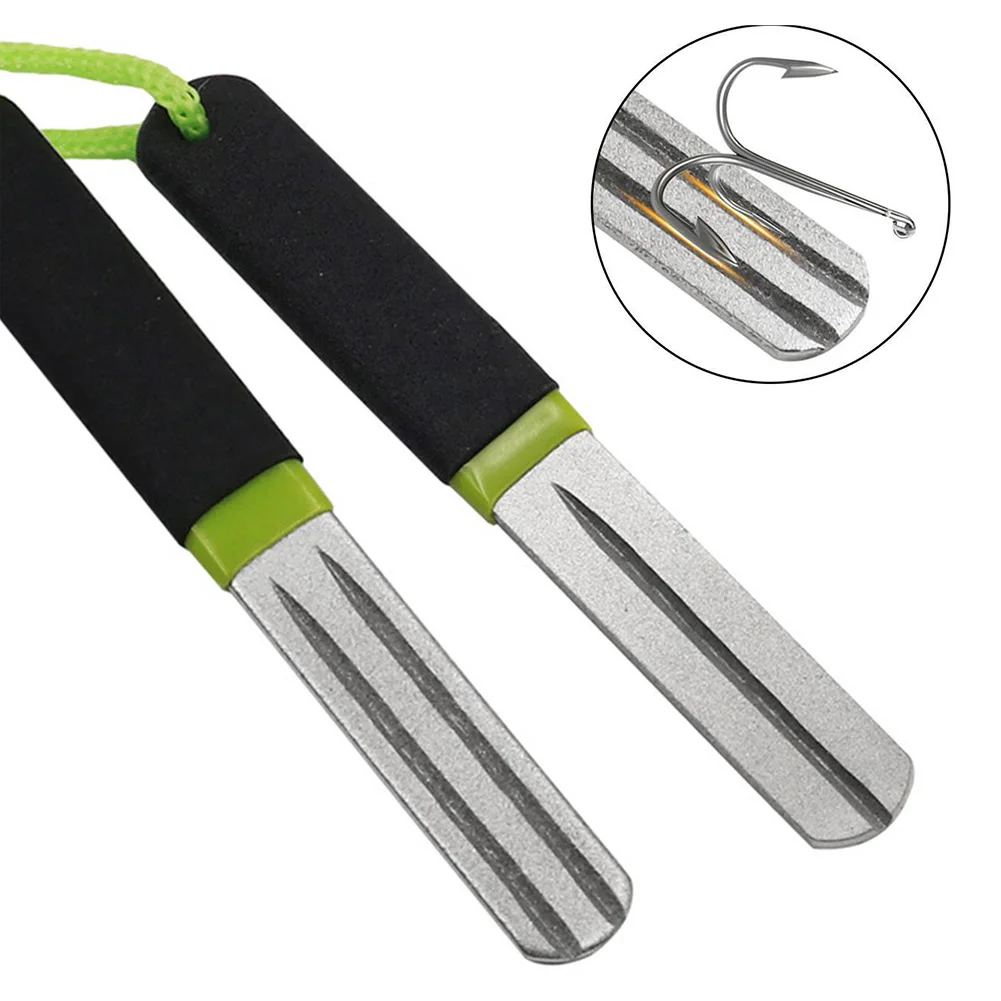 مبرد خطافات صيد السمك مزدوج ال - مراجعة Fishing Hook Sharpener وسعره