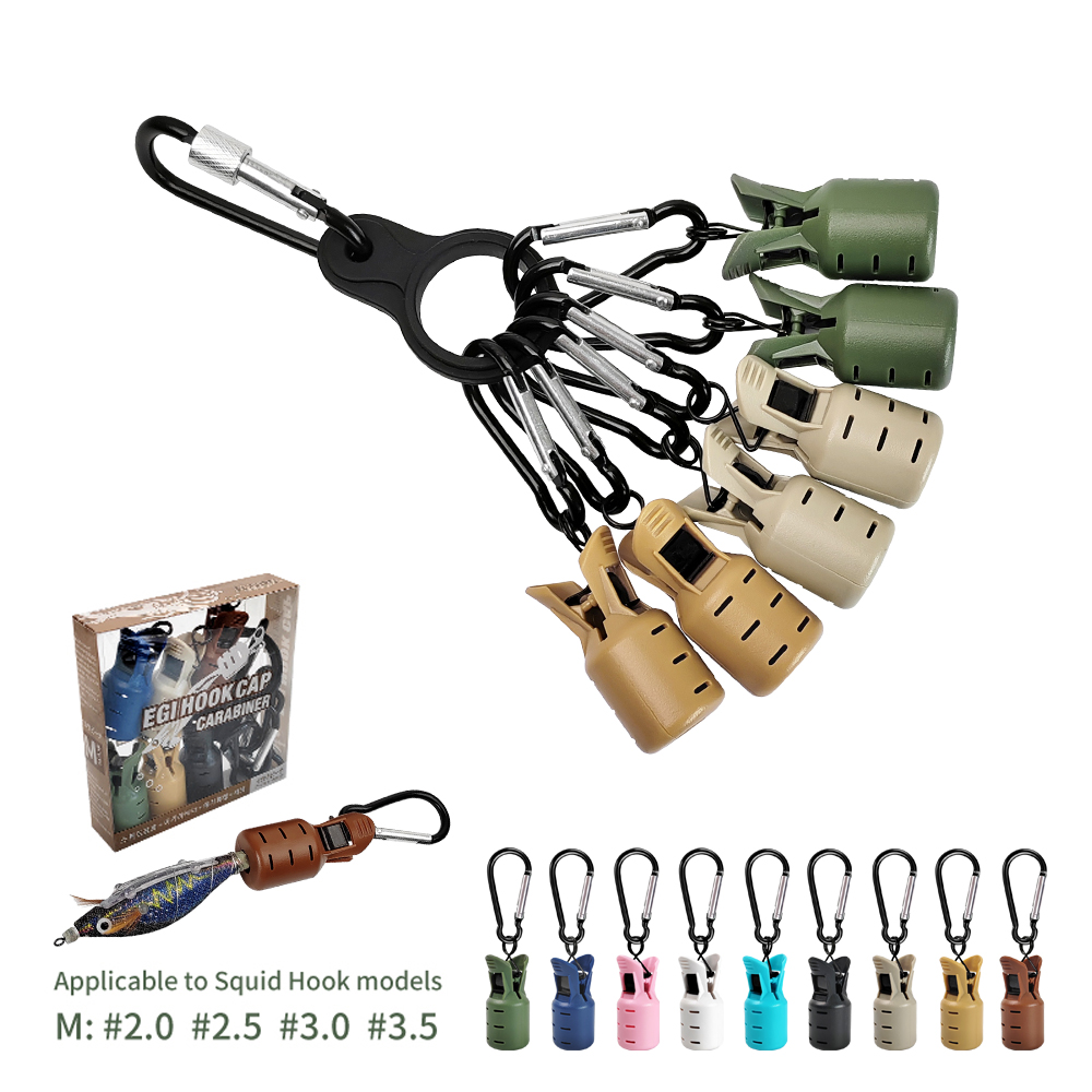 غطاء خطاف صيد الحبار مصنوع من  - مراجعة Fishing Hook Jig وسعره