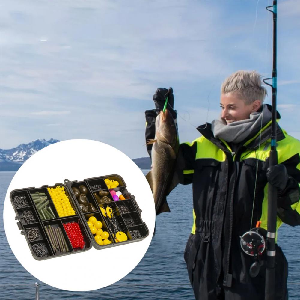 مجموعة أدوات صيد الأسماك، طقم  - مراجعة Fishing Hook Box وسعره