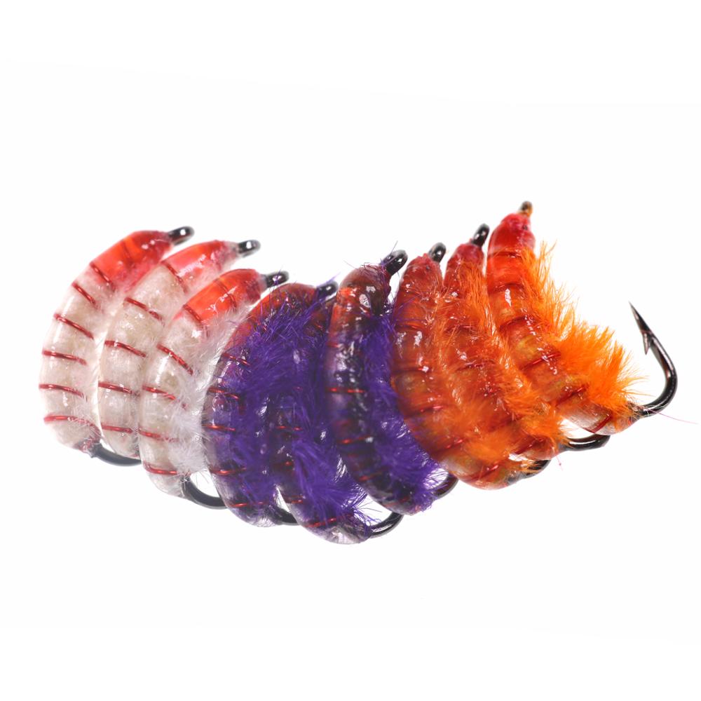 6 قطع/8 قطع # 10 طُعم صيد سريع - مراجعة Fishing Hook Size وسعره