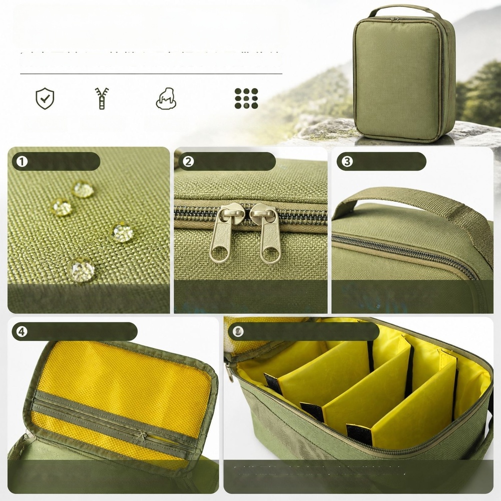 حقيبة معدات صيد قابلة للفصل، م - مراجعة Fishing Hook Box وسعره