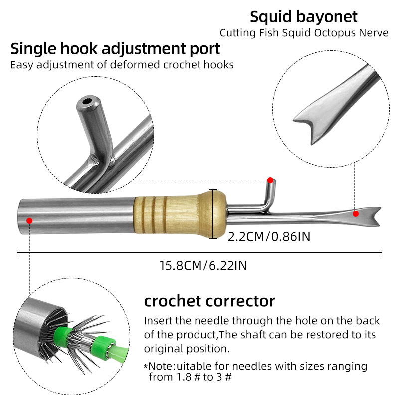 أداة شيرشارك متعددة الوظائف لت - مراجعة Fishing Hook Jig وسعره