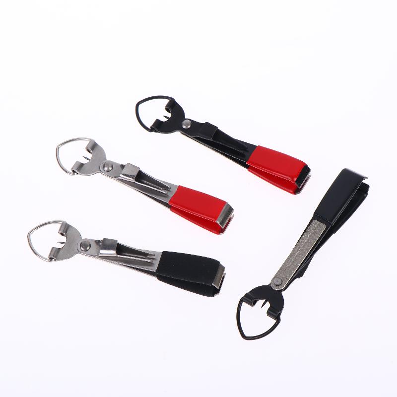 أداة صيد محمولة 4 في 1: كماشة  - مراجعة Fishing Hook Sharpener وسعره
