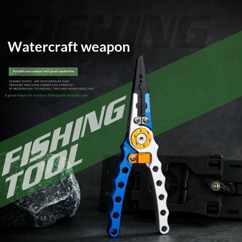 كماشة صيد من سبائك الألومنيوم  - مراجعة Fishing Hook Sharpener وسعره