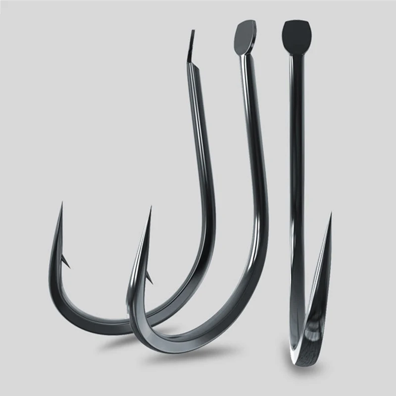 50 قطعة خطاف صيد صغير عالي الك - مراجعة Fishing Hook Barbless وسعره