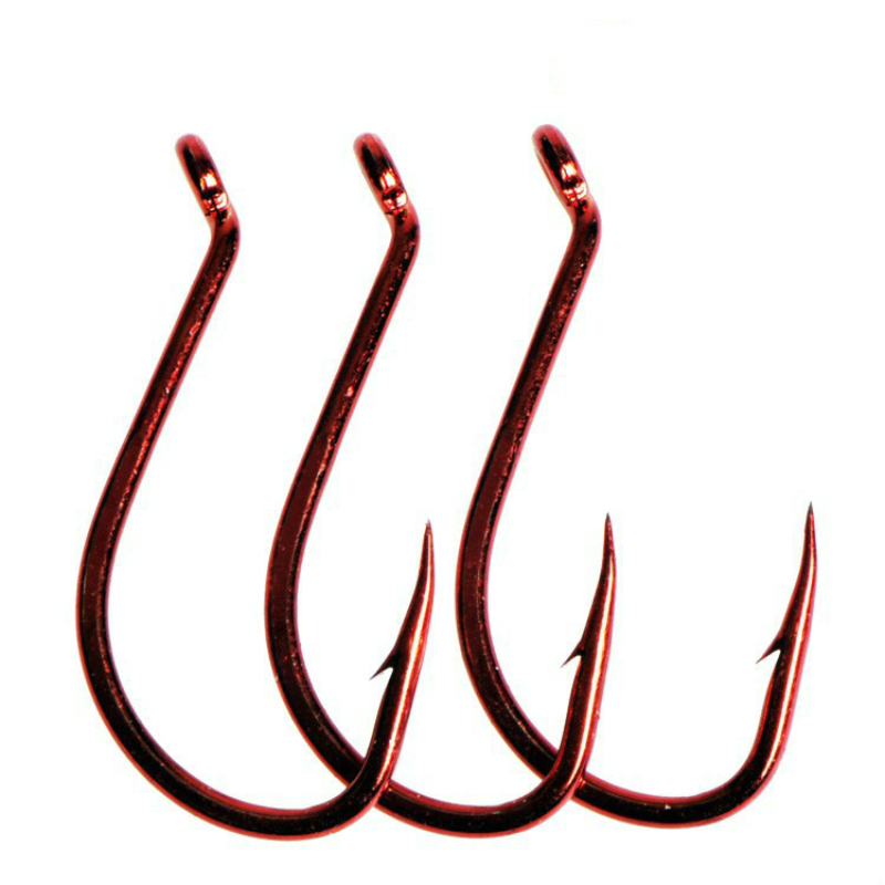 خطافات صيد الأسماك البحرية الأ - مراجعة Fishing Hook Barbless وسعره