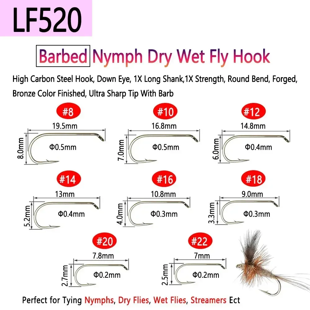 بيمو 100 قطعة 1 # ~22 #   الشا - مراجعة Fishing Hook Barbless وسعره