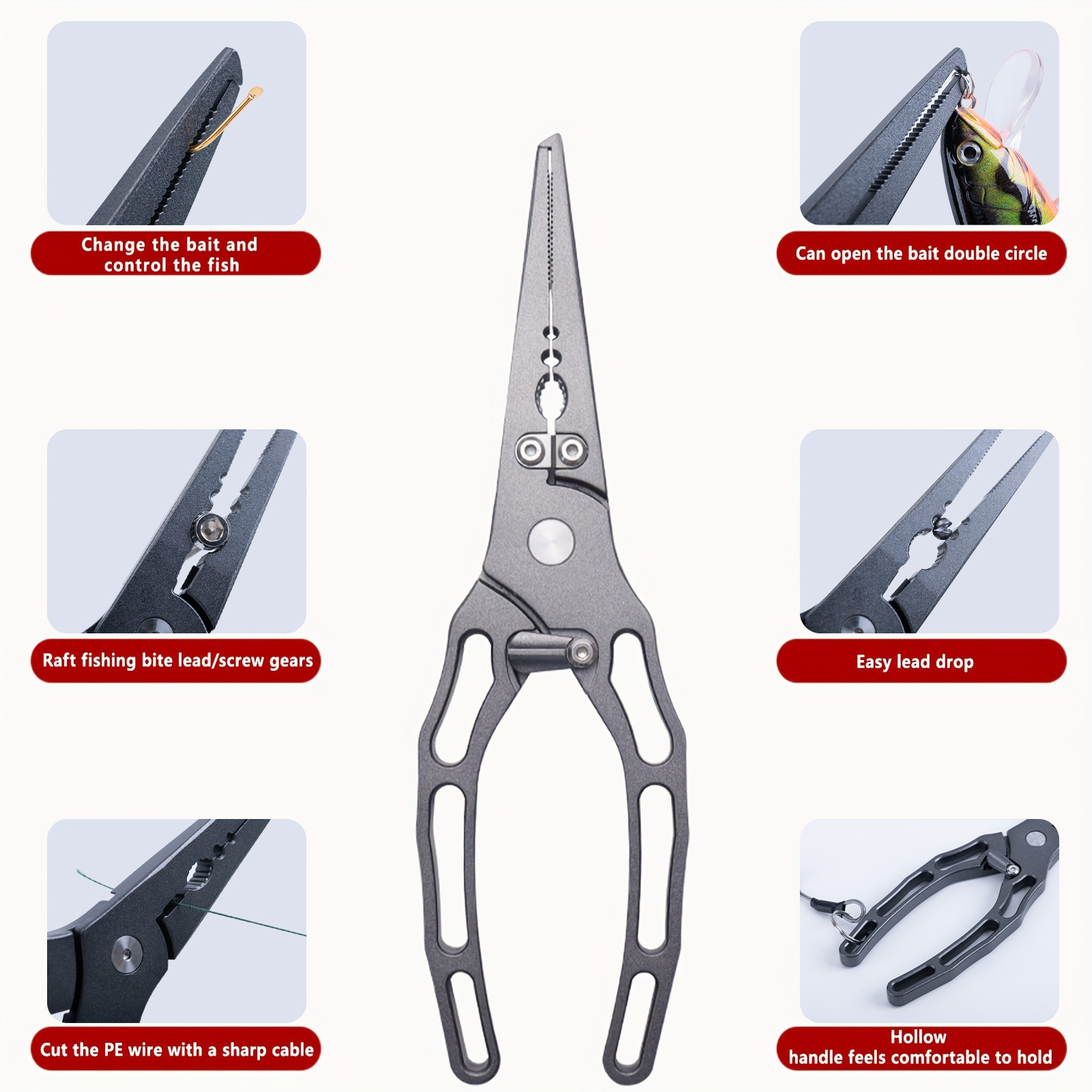 طقم كماشة صيد السمك وملقط الأس - مراجعة Fishing Hook Remover وسعره